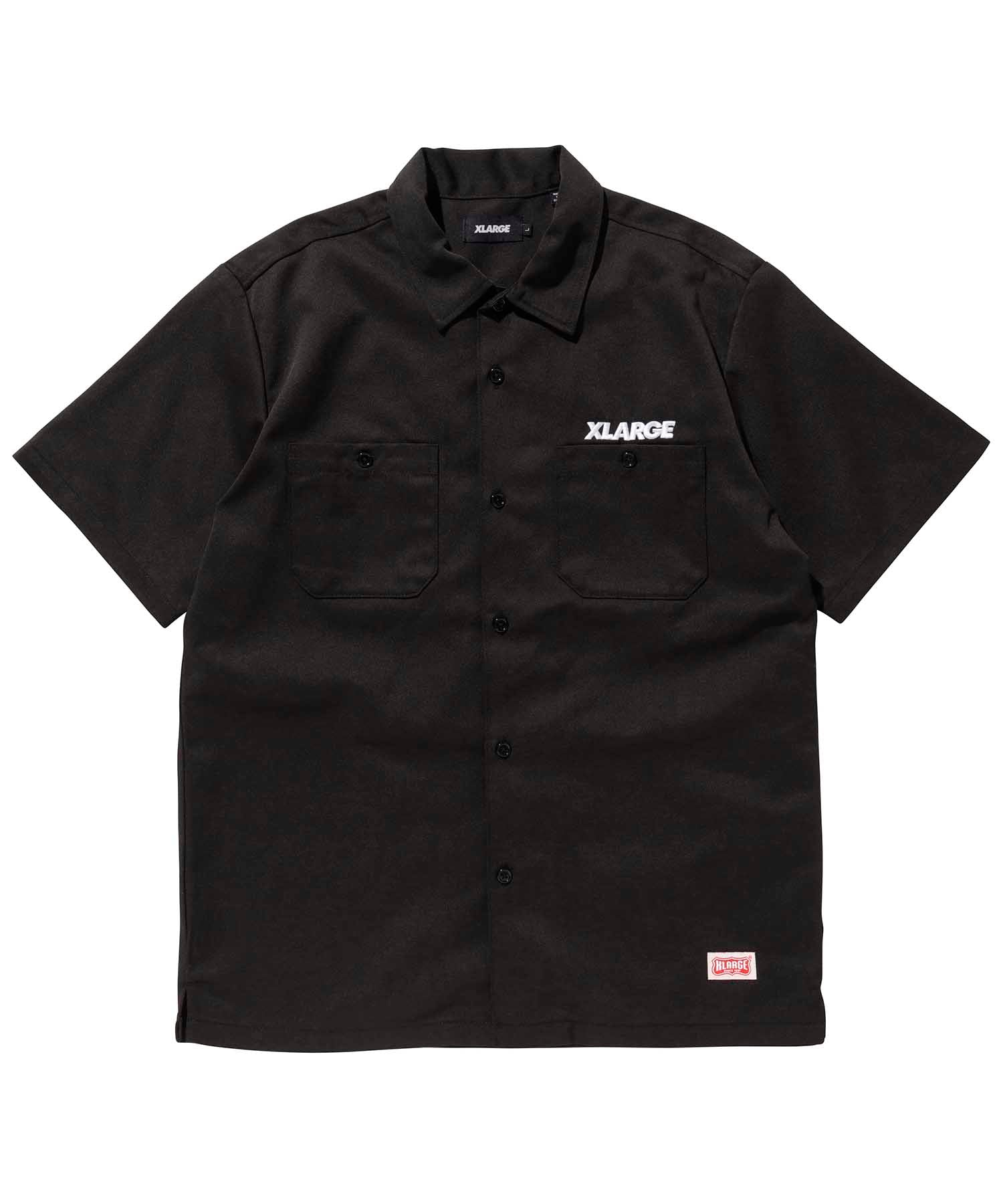 X-Large S/S OG Work Shirt camicia bianca elasticizzata
