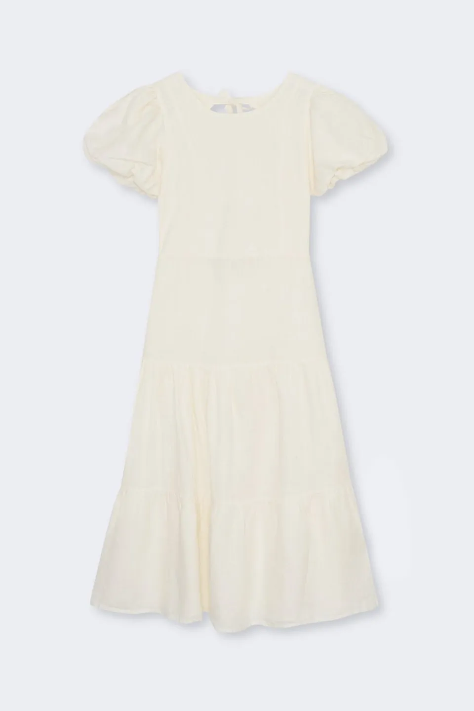 The New Society Cala abito donna bianco lino