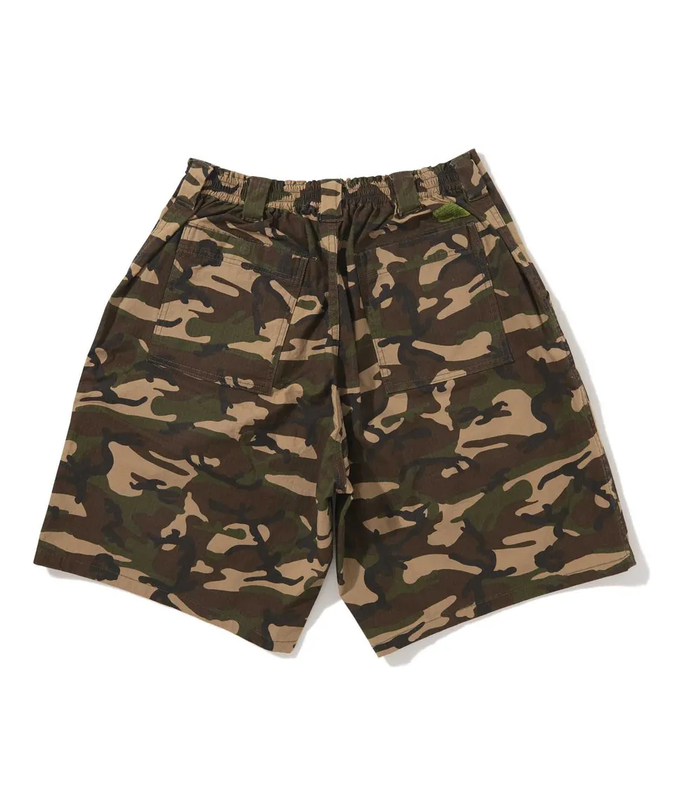 X-Large Military Bush Short shorts cotone verdi