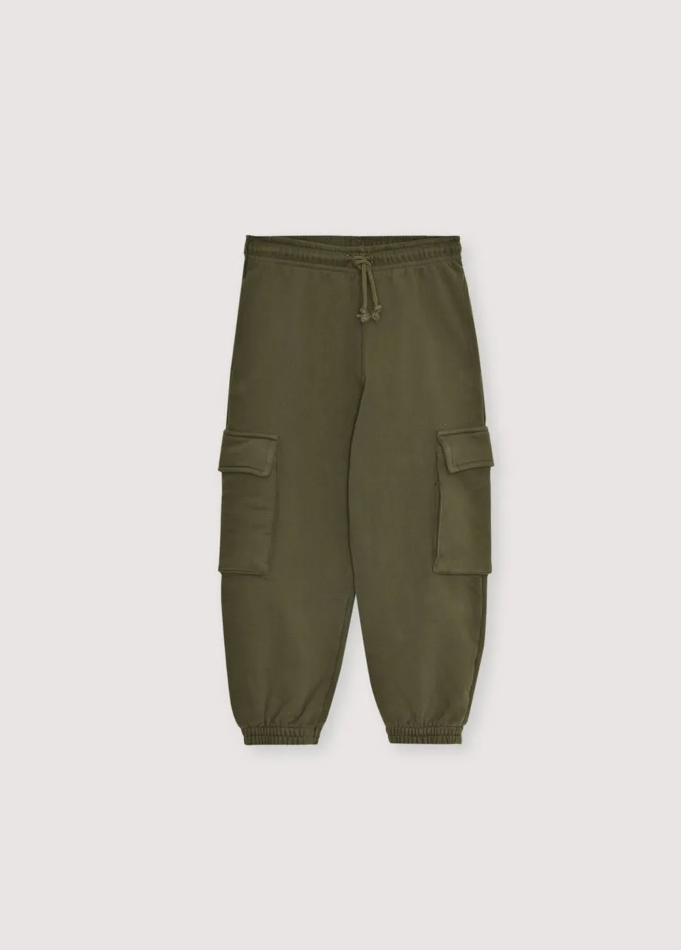 The New Society TNS Logo Cargo Jogger Verde Cotone
