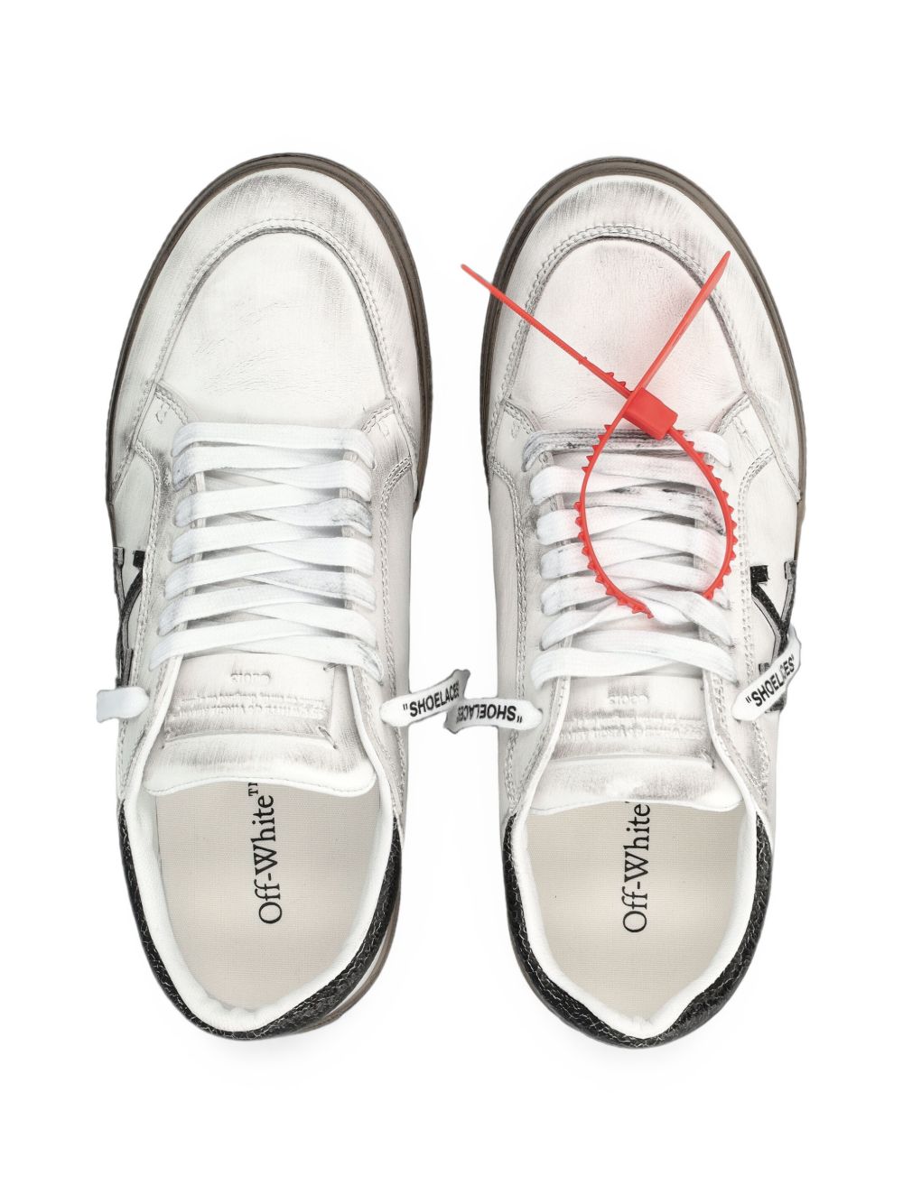 Off-White OF06386001 sneakers vintage white black