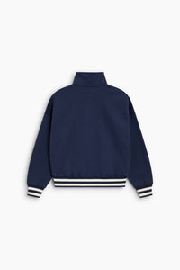 The New Society Mochi Polo Teen Nero Cotone