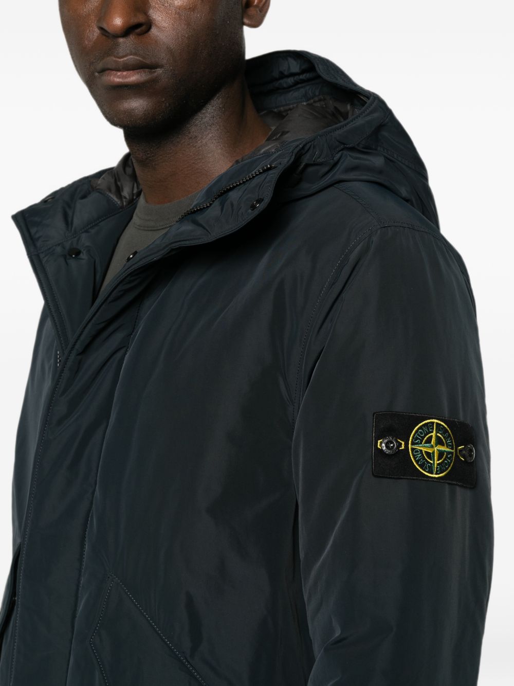 Stone Island L2S154100010 parka navy blue uomo