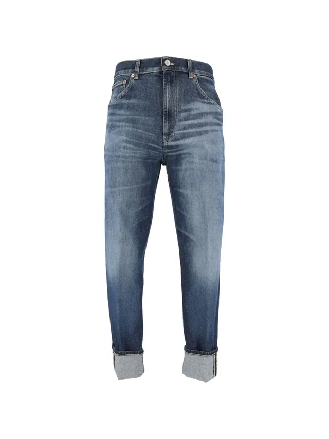 Dondup UP612 jeans blu uomo denim uso quotidiano