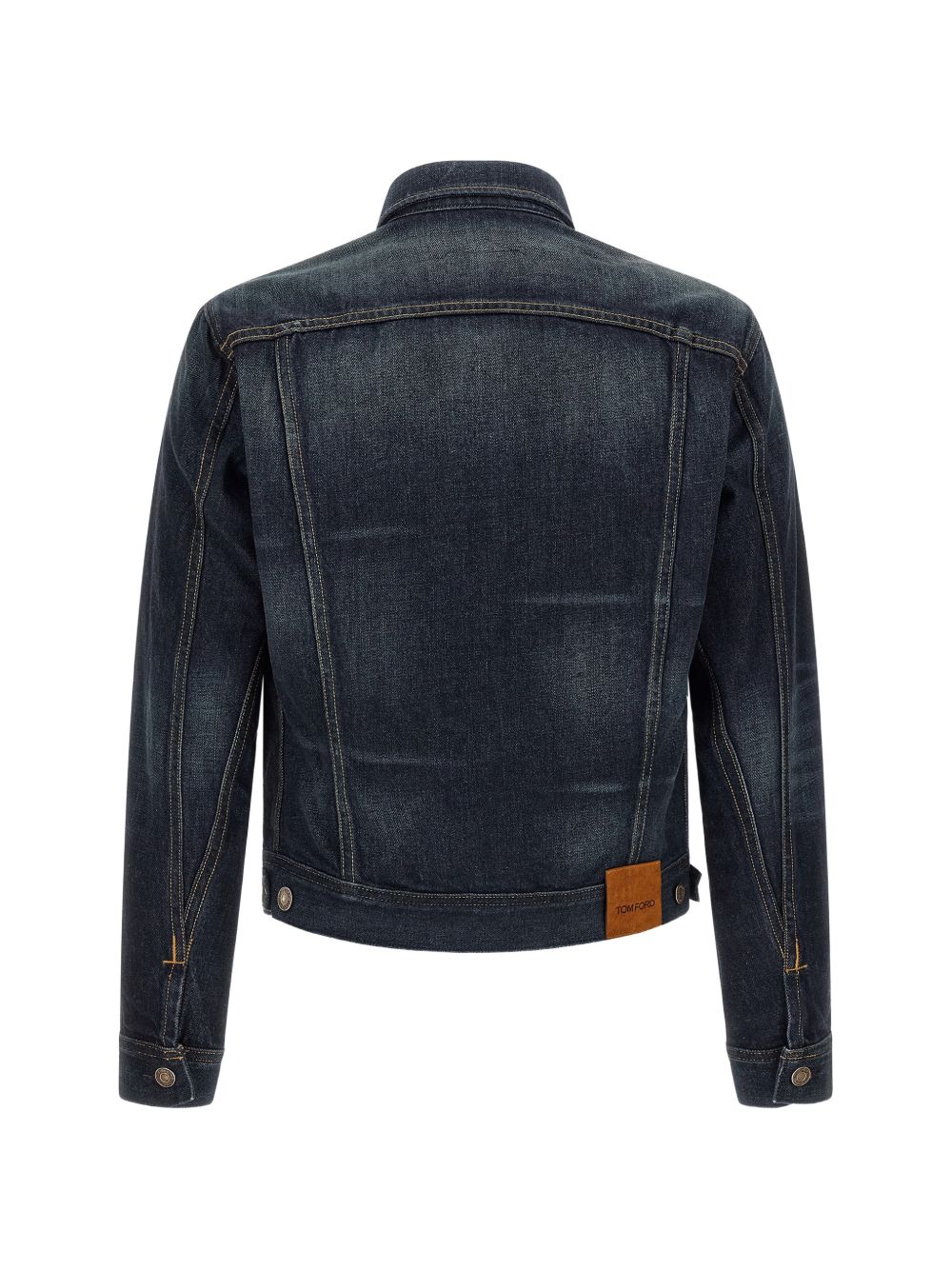Tom Ford DJI001 giacca indigo uomo classica