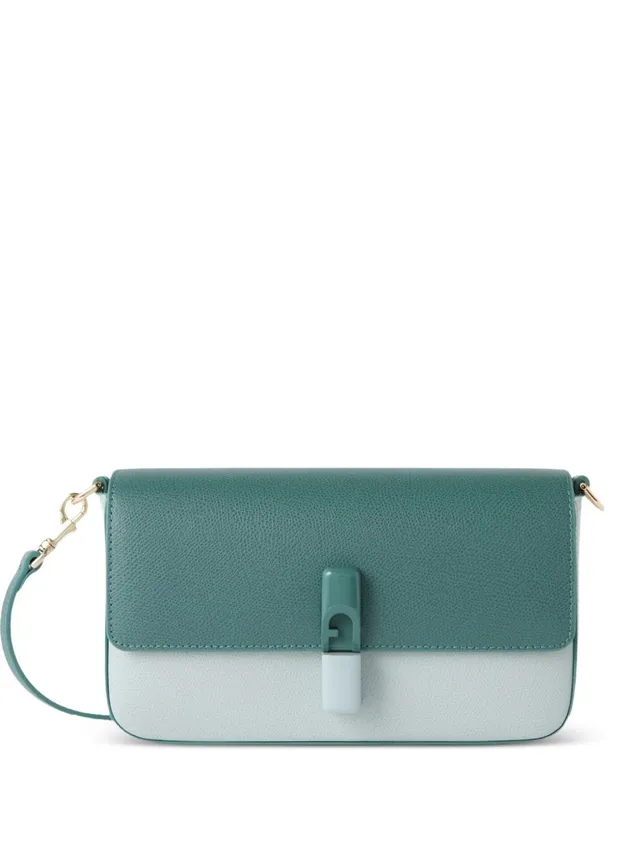 Furla WB02206 borsa a mano verde pelle