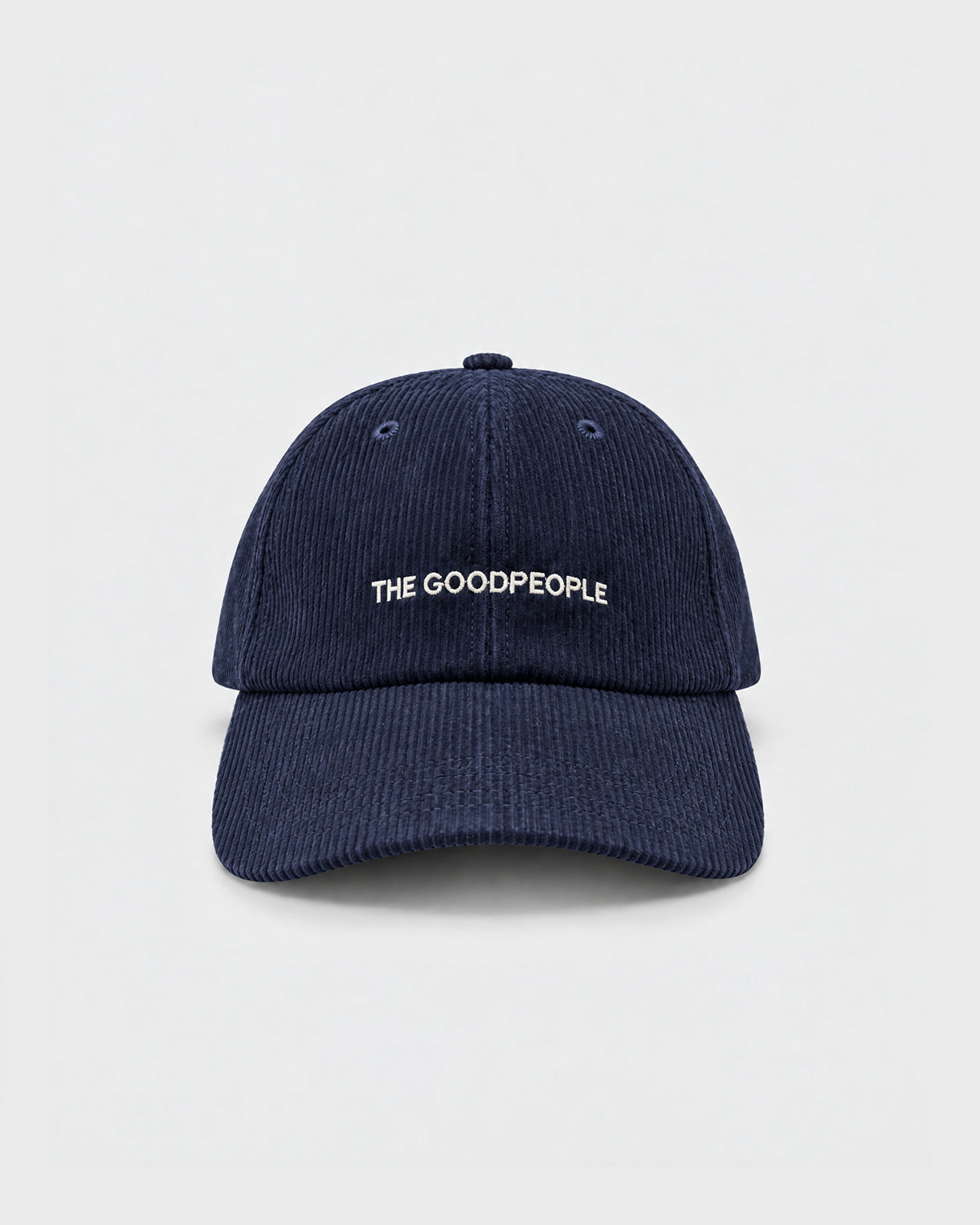 GOODPEOPLE Capcord Cappellino Velluto Blu Navy
