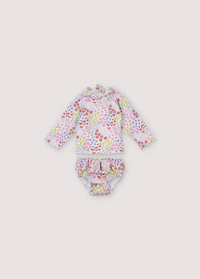 The New Society Costume Baby Anemone Print 6 Mesi 2 Pezzi