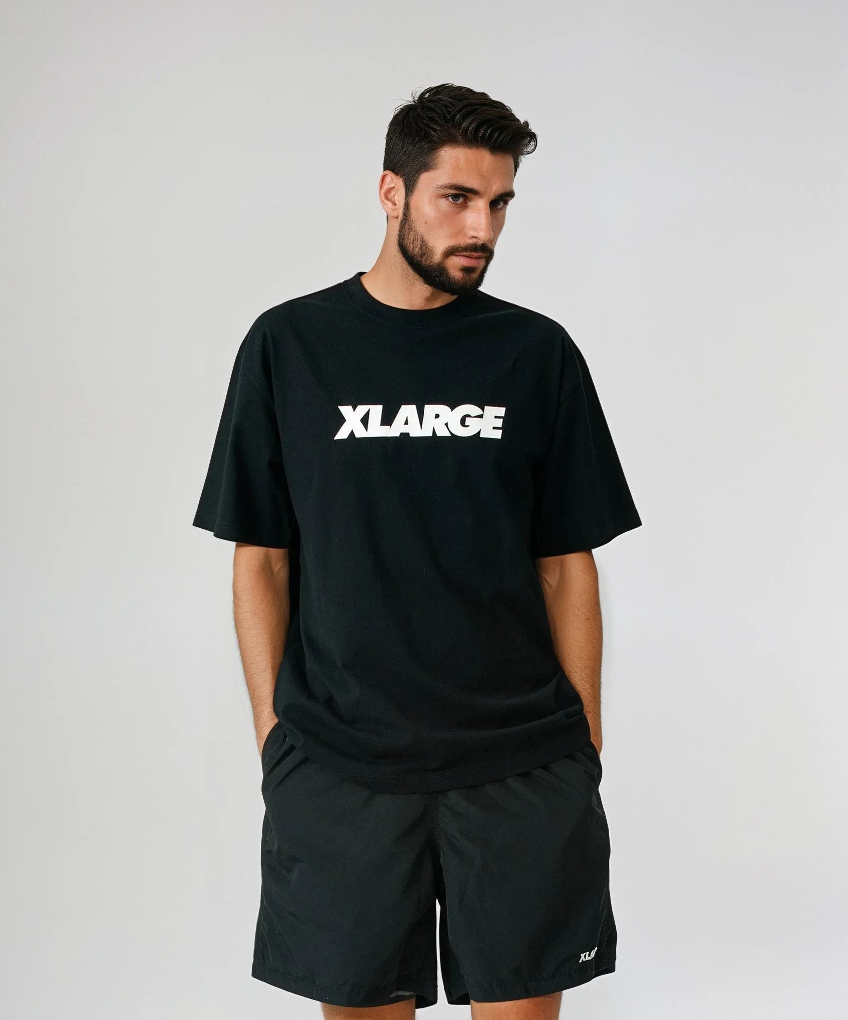 X-Large Standard Logo S/S Tee maglietta bianca cotone