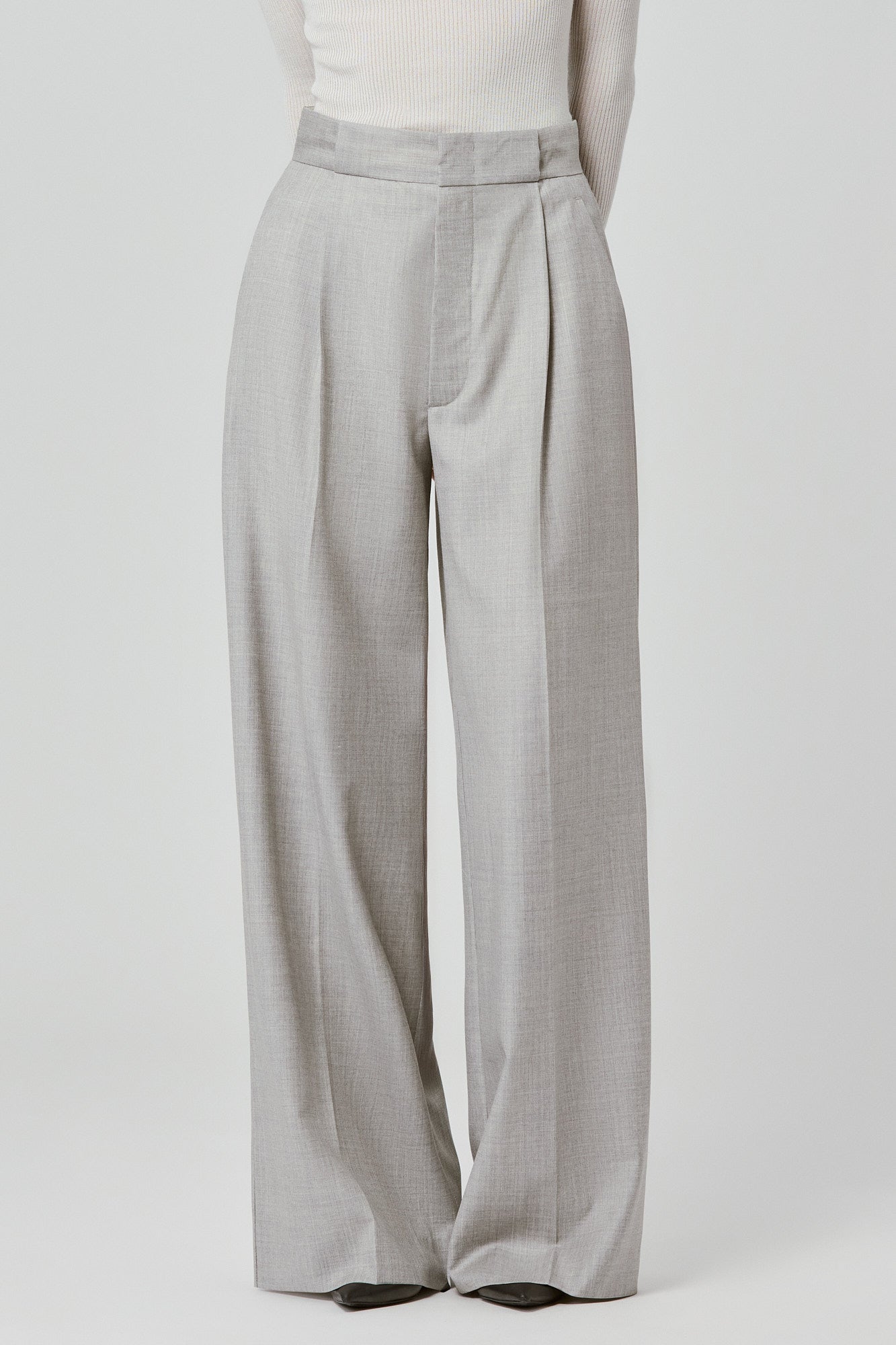 Sa Su Phi Bogart pantaloni grigi taglia 38 lana