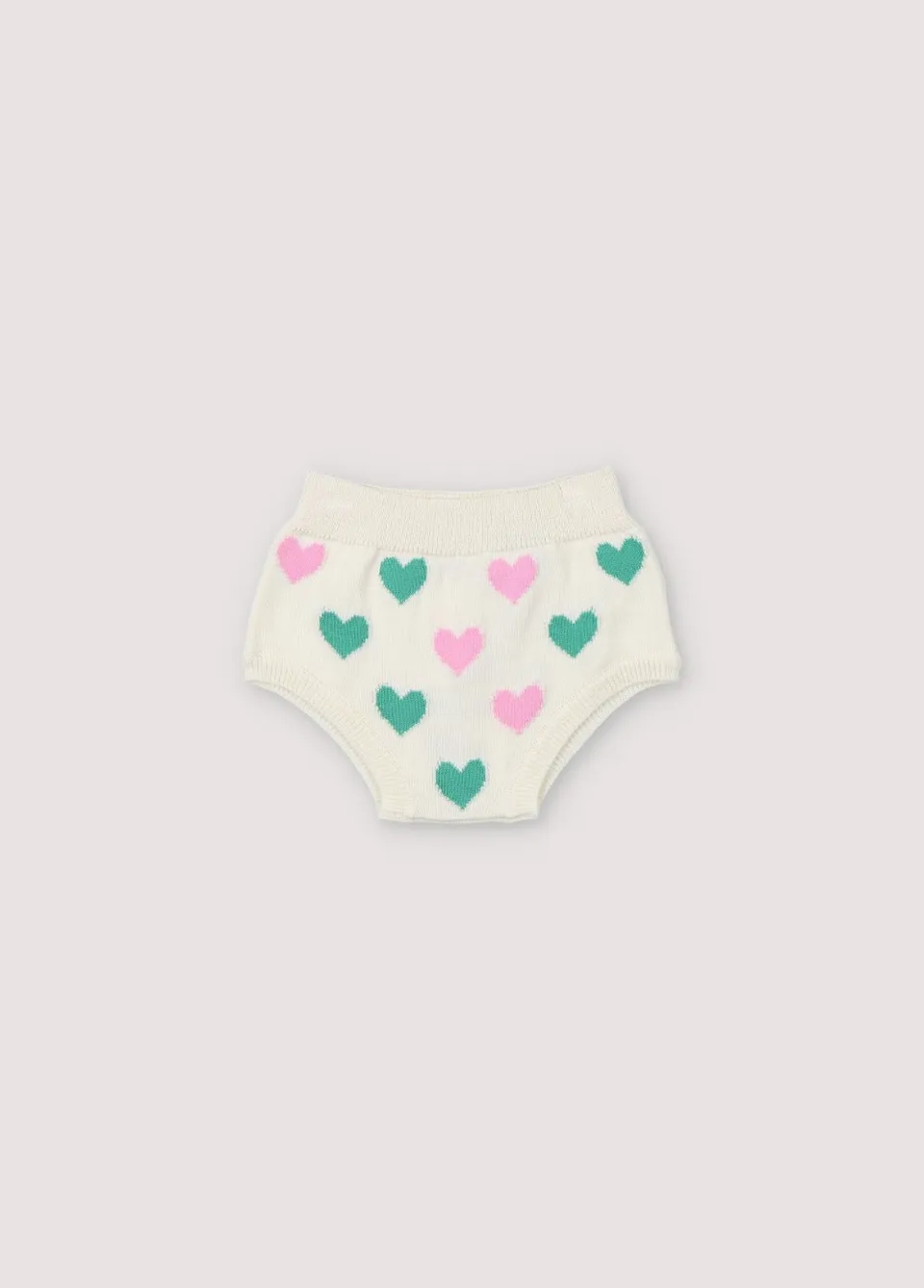 The New Society Oia Bloomer Neonato Bianco Cotone Bio