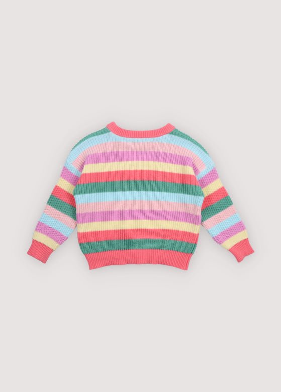 The New Society Canela Jumper maglia 6 anni righe cotone