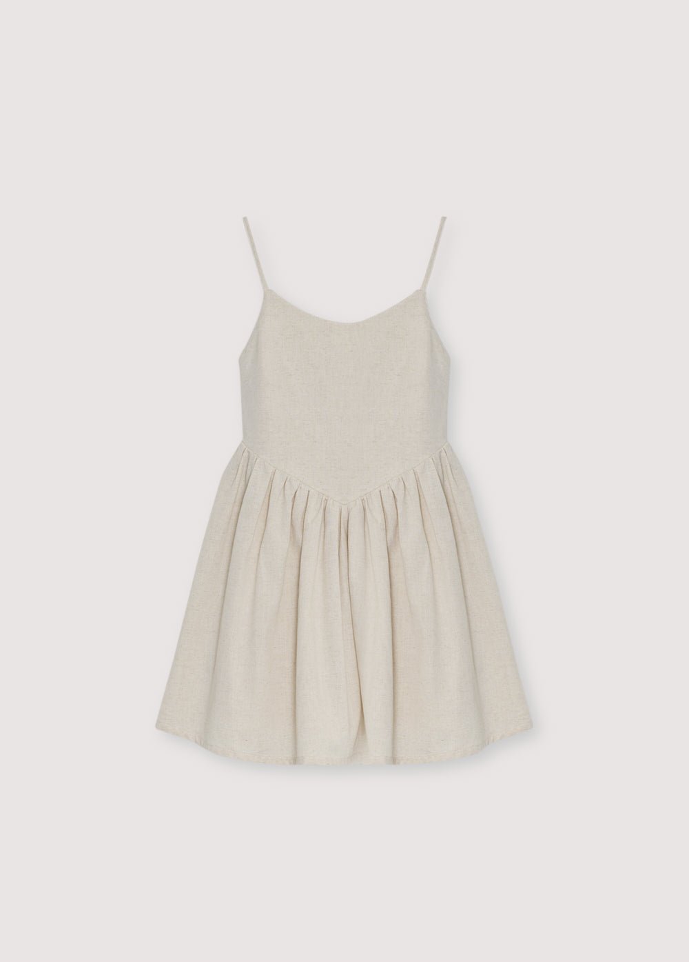 The New Society Lippia vestito sand 12 anni lino