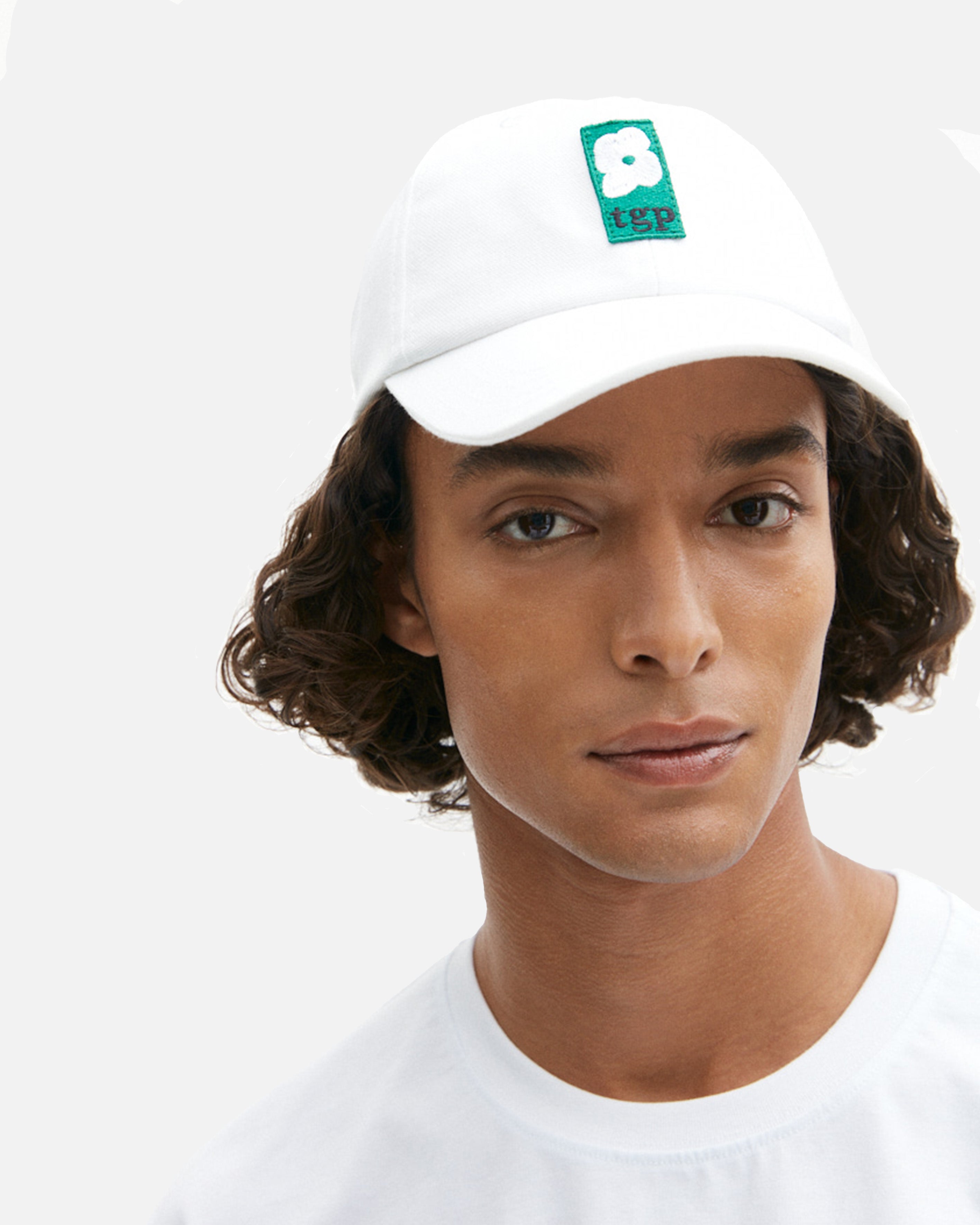 Goodpeople Xcap cappello bianco cotone 5 pannelli