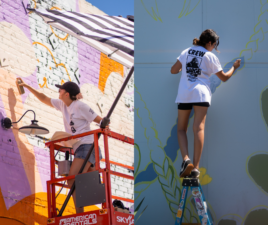 X-Large Long Beach Walls 2026 maglietta bianca cotone