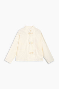 The New Society River camicia bianca tencel