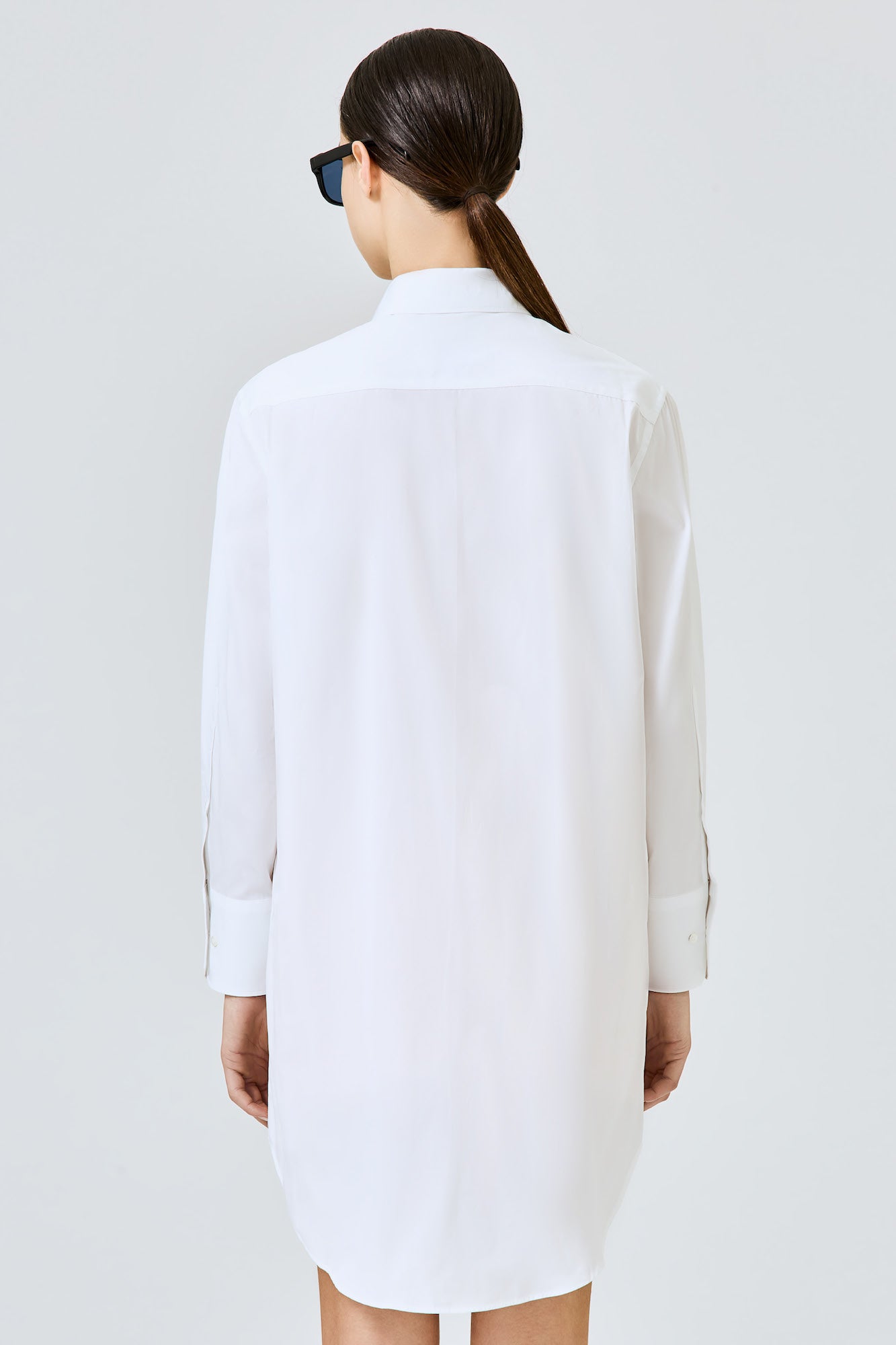 Sa Su Phi Marcella camicia lunga bianca cotone