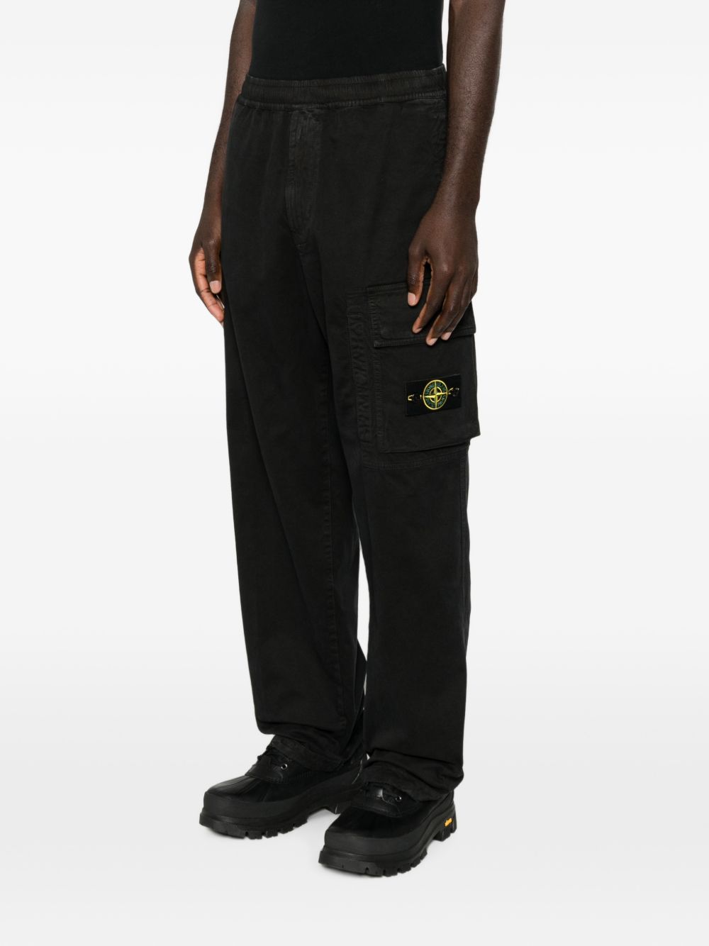 Stone Island L2S153100036 jeans uomo nero invernale