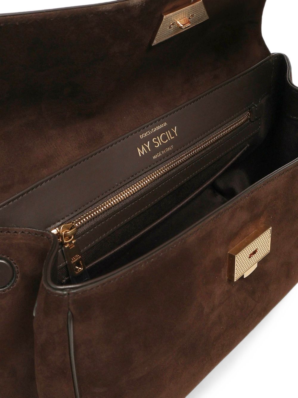 Dolce & Gabbana BB7782 borsa mano ebano moro