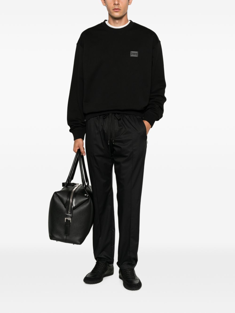 Dolce & Gabbana G9AHST Felpa Nera uomo