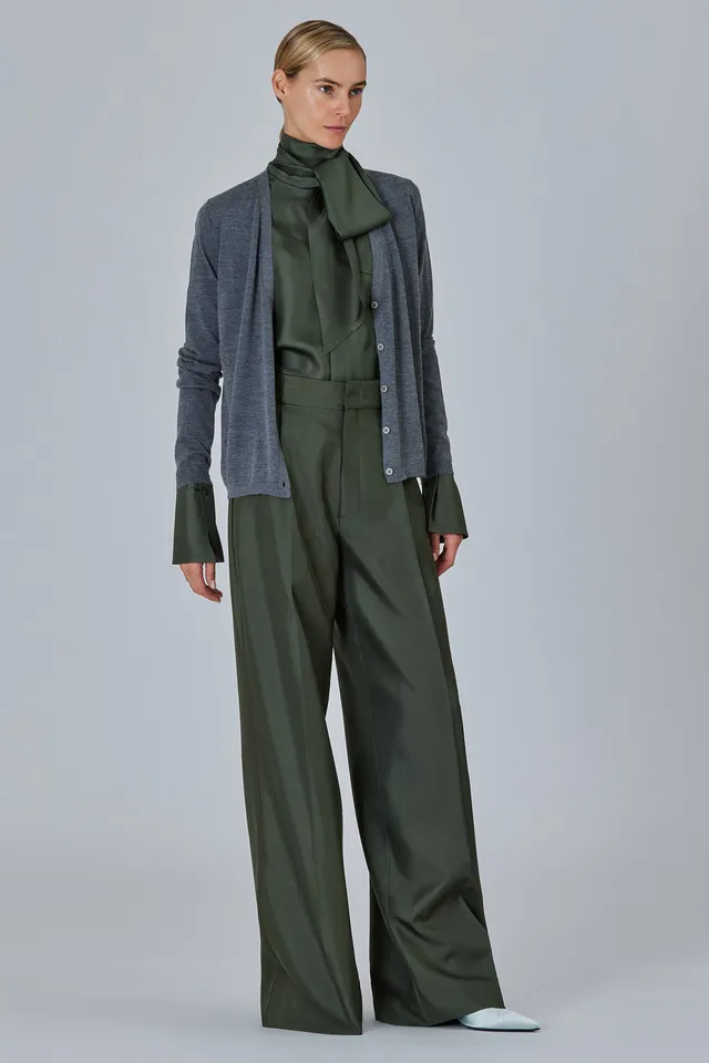 Sa Su Phi Plain Stitch cardigan bottoni leggero