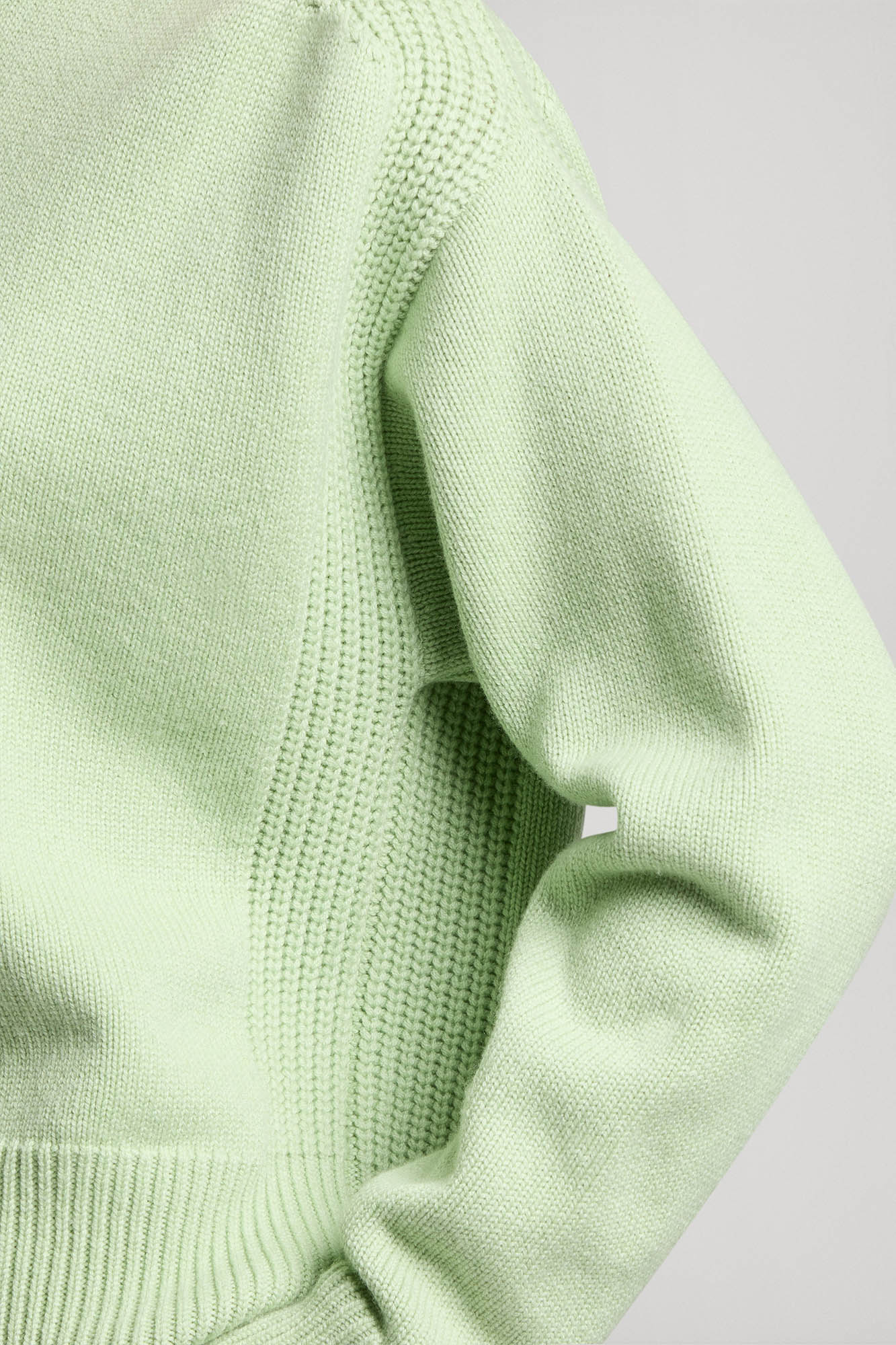 Sa Su Phi Medea maglione cashmere verde menta