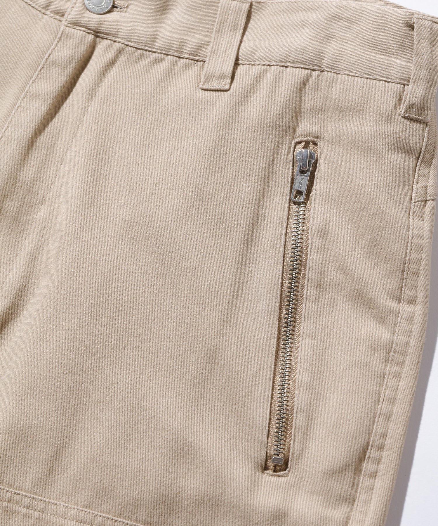 X-Large Zip Flight pantaloni cargo neri cotone