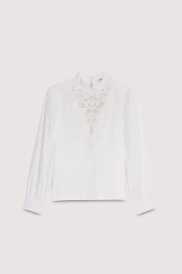 The New Society Nara Woman Blouse blusa bianca S