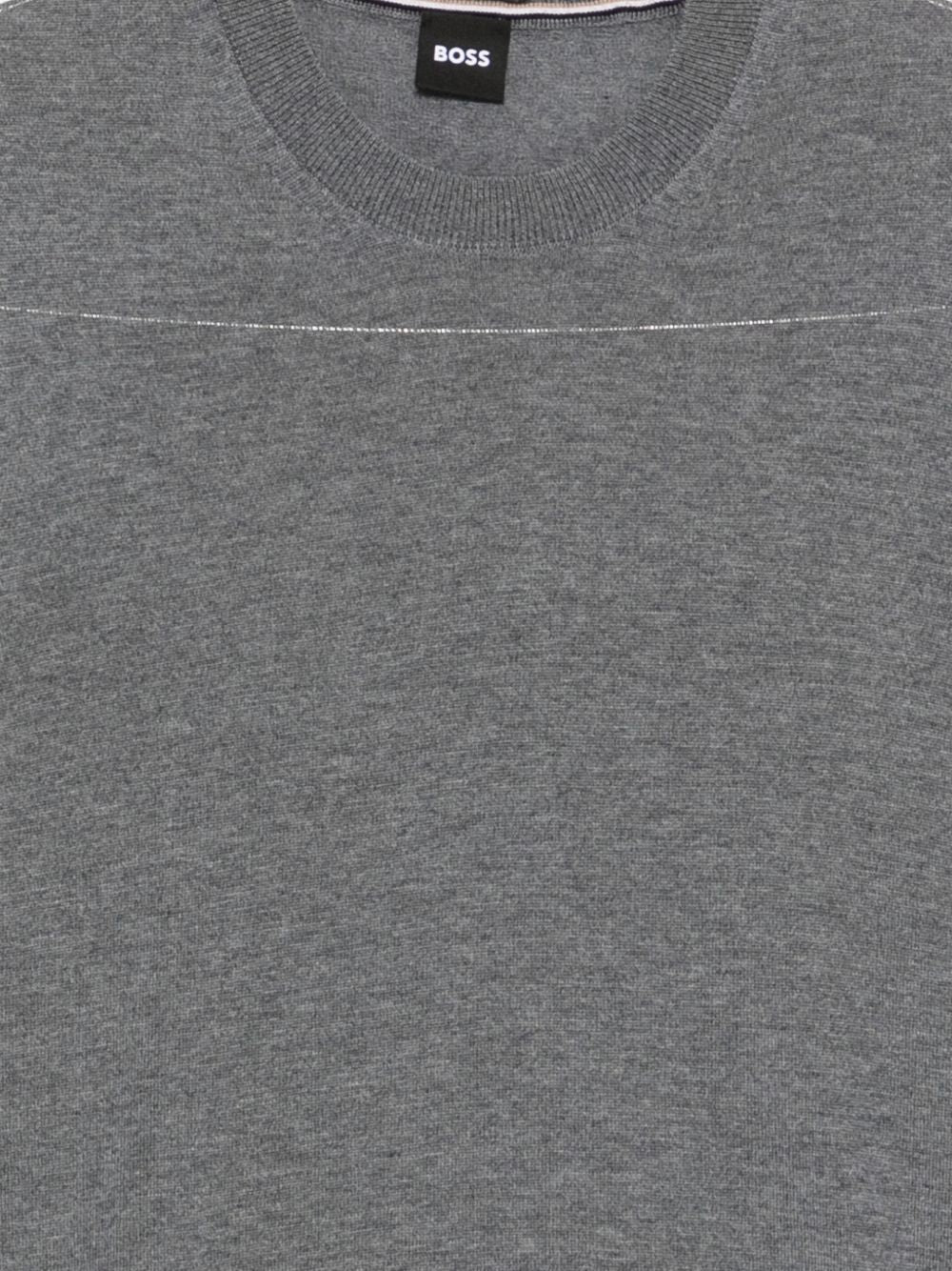 BOSS 50565469 maglia uomo grigio