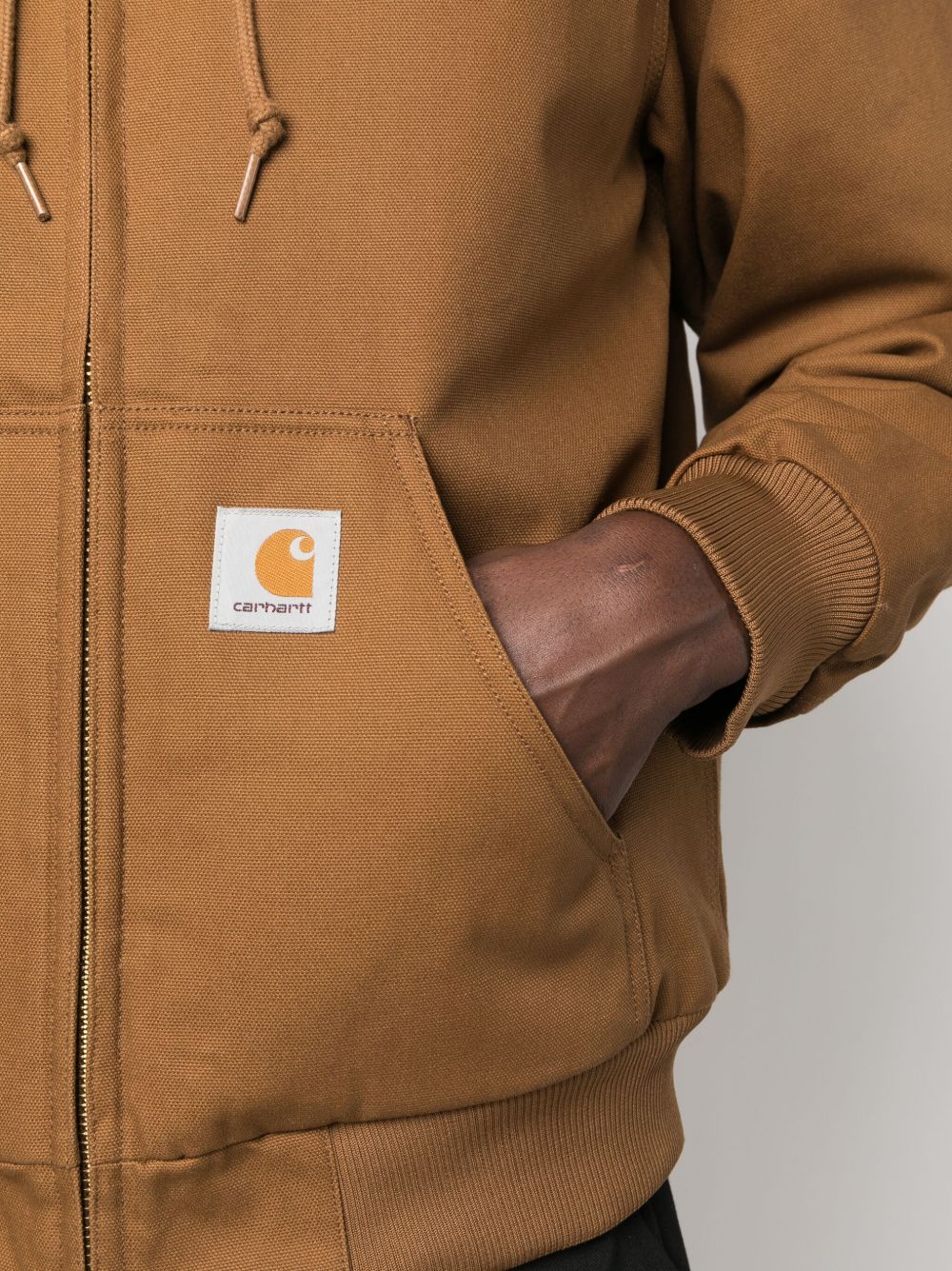 Carhartt WIP I023083 giacca marrone Hamilton uomo