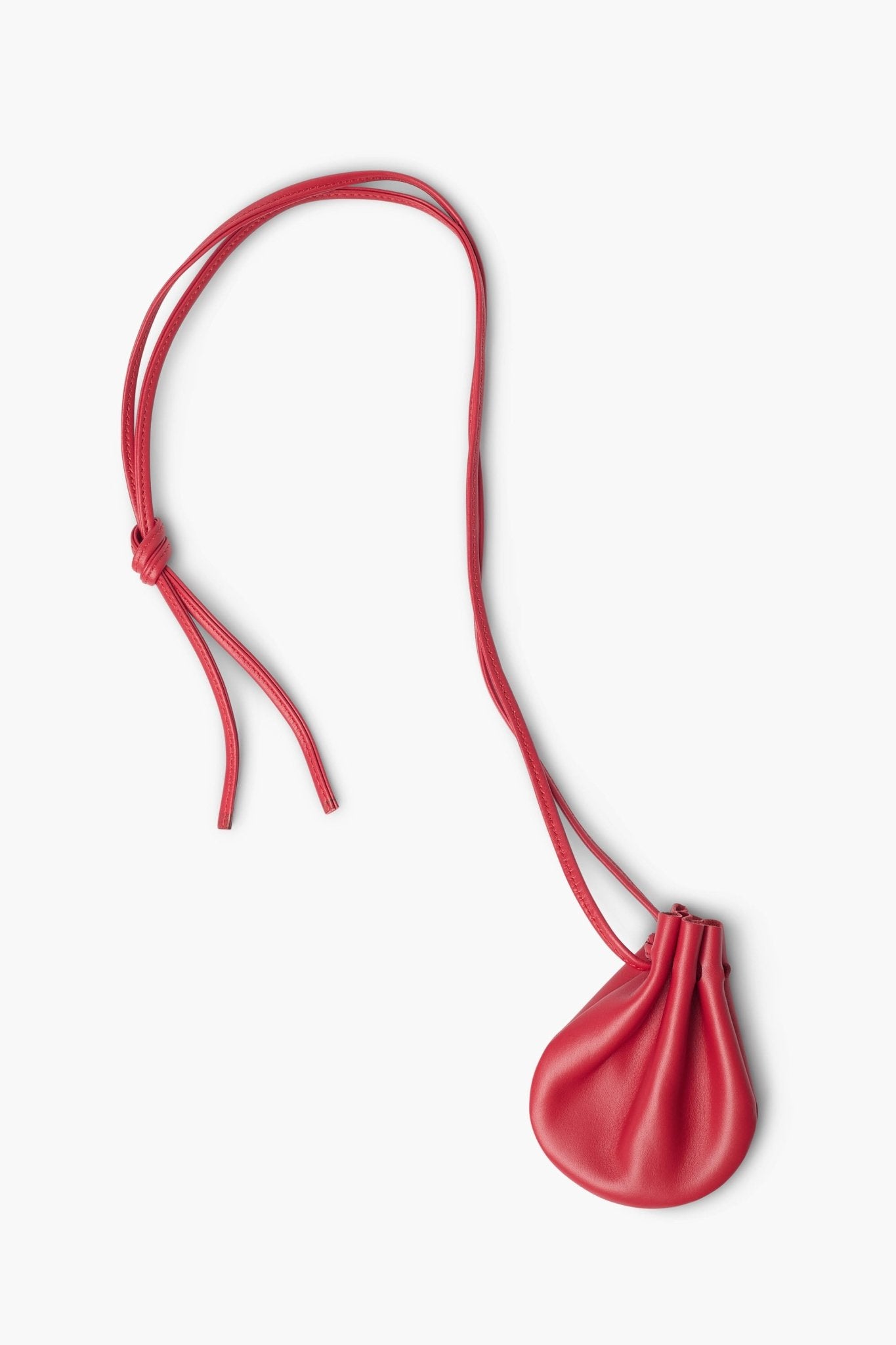 The New Society TNS borsa donna rossa in pelle