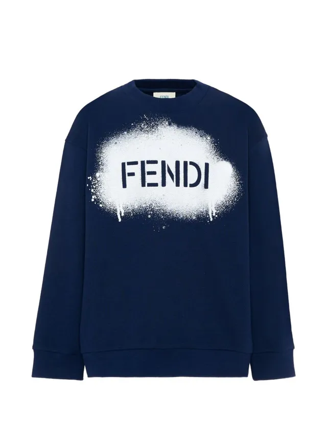 Fendi Kids JUH118 felpa bambino