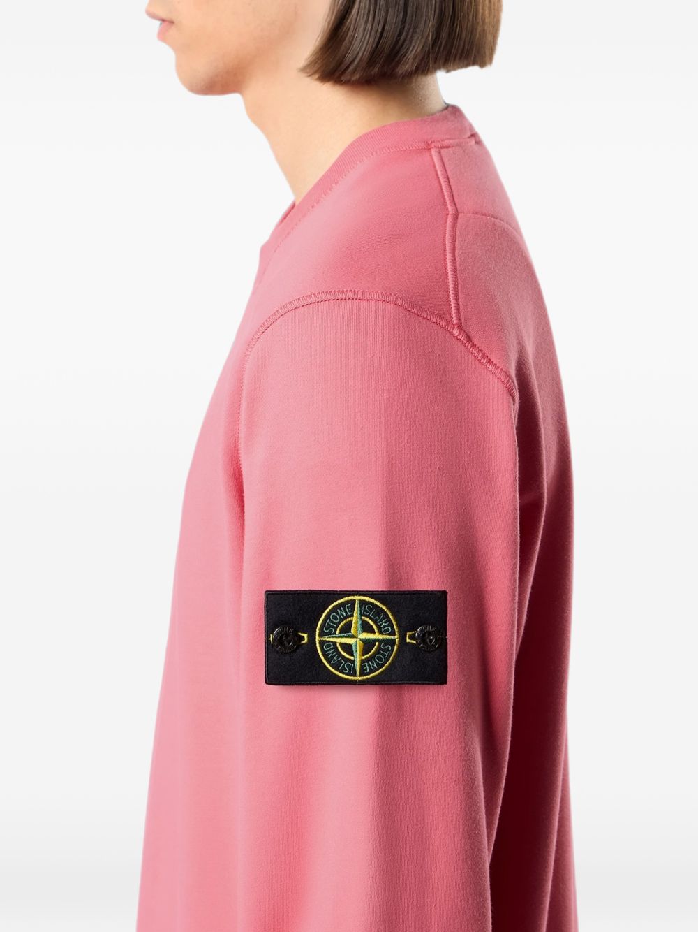 Stone Island L2S156100060 felpa rossa Geranium uomo