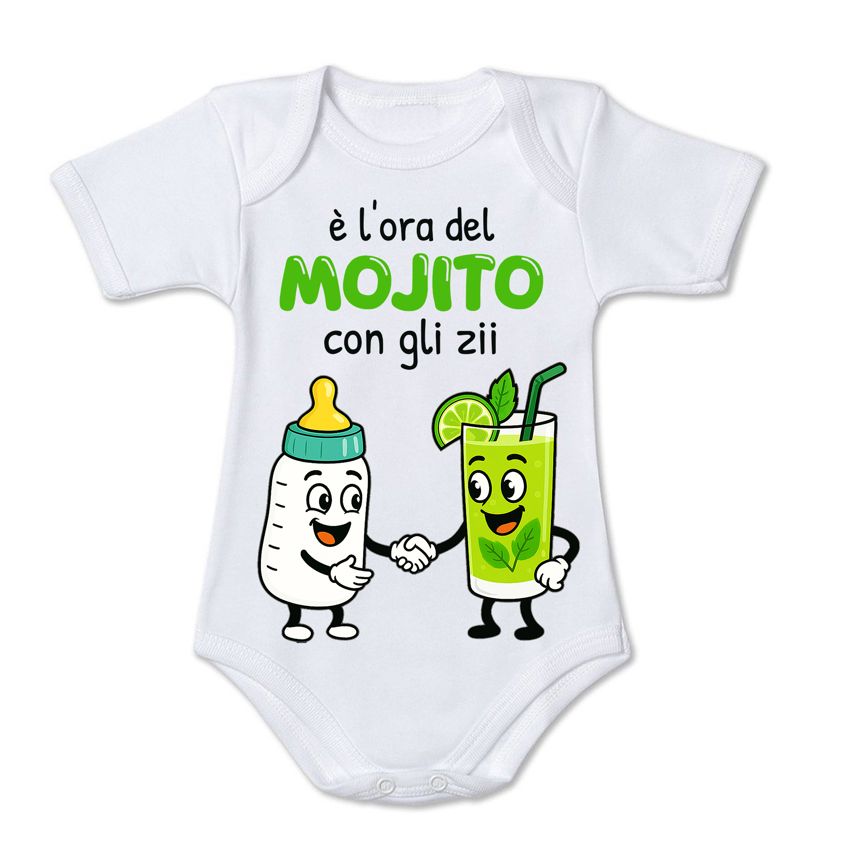 Mr. Gadgets Mojito Zii Body Neonato in Cotone