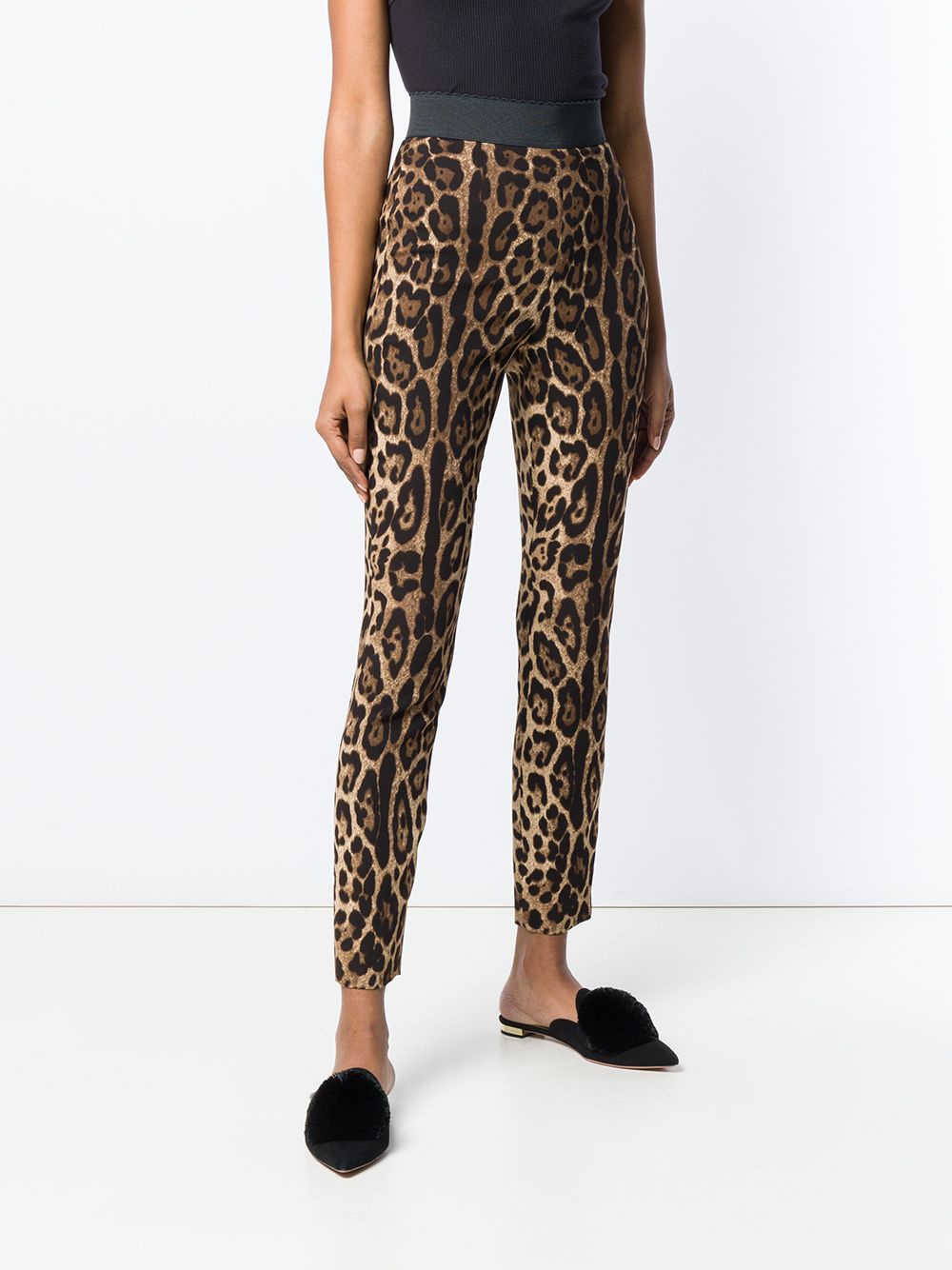 Dolce & Gabbana Ftanet pantaloni leopardati