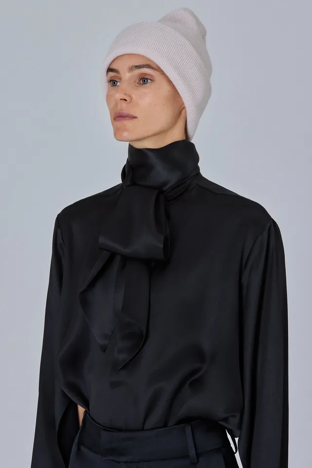 Sa Su Phi Beanie berretto cashmere taglia unica caldo leggero