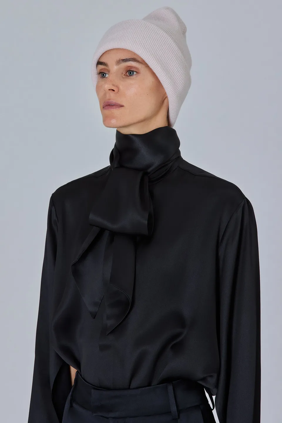 Sa Su Phi Beanie berretto cashmere taglia unica caldo leggero