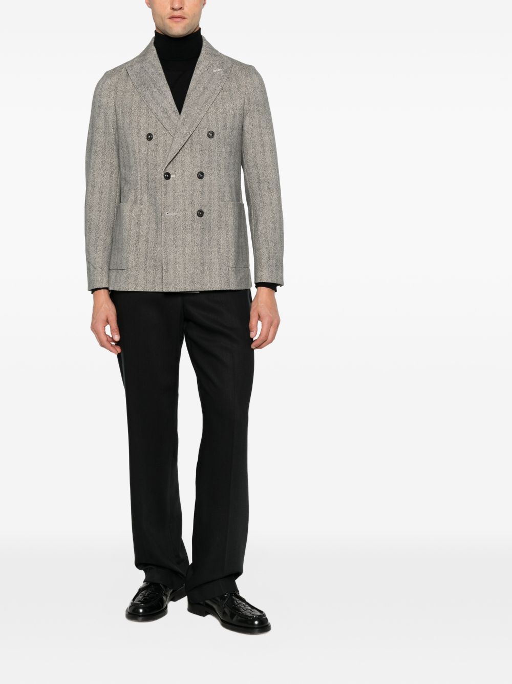 Berwich Lucano Elax ENF01G pantaloni uomo nero