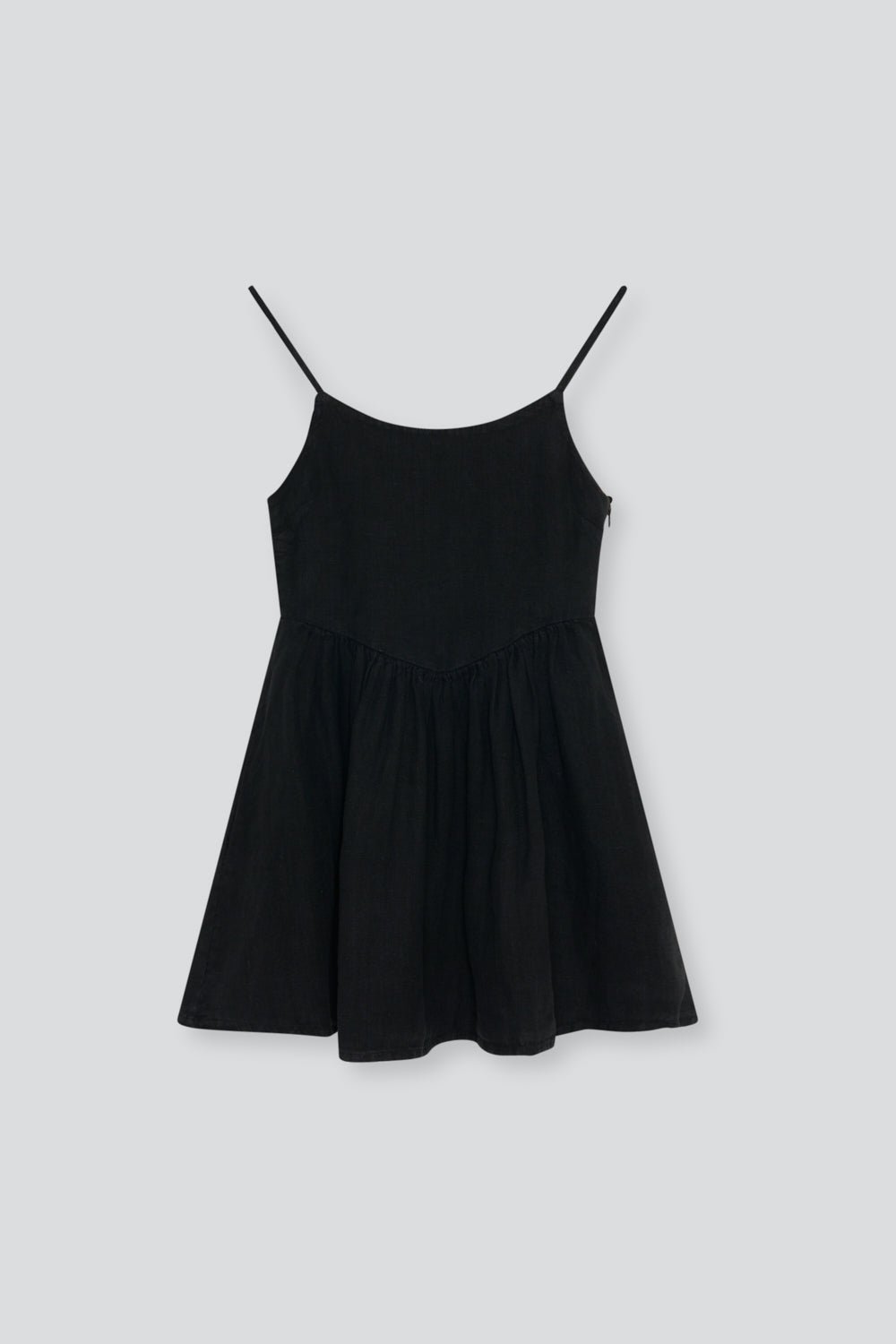 The New Society Lippia Teen abito nero 12y cotone