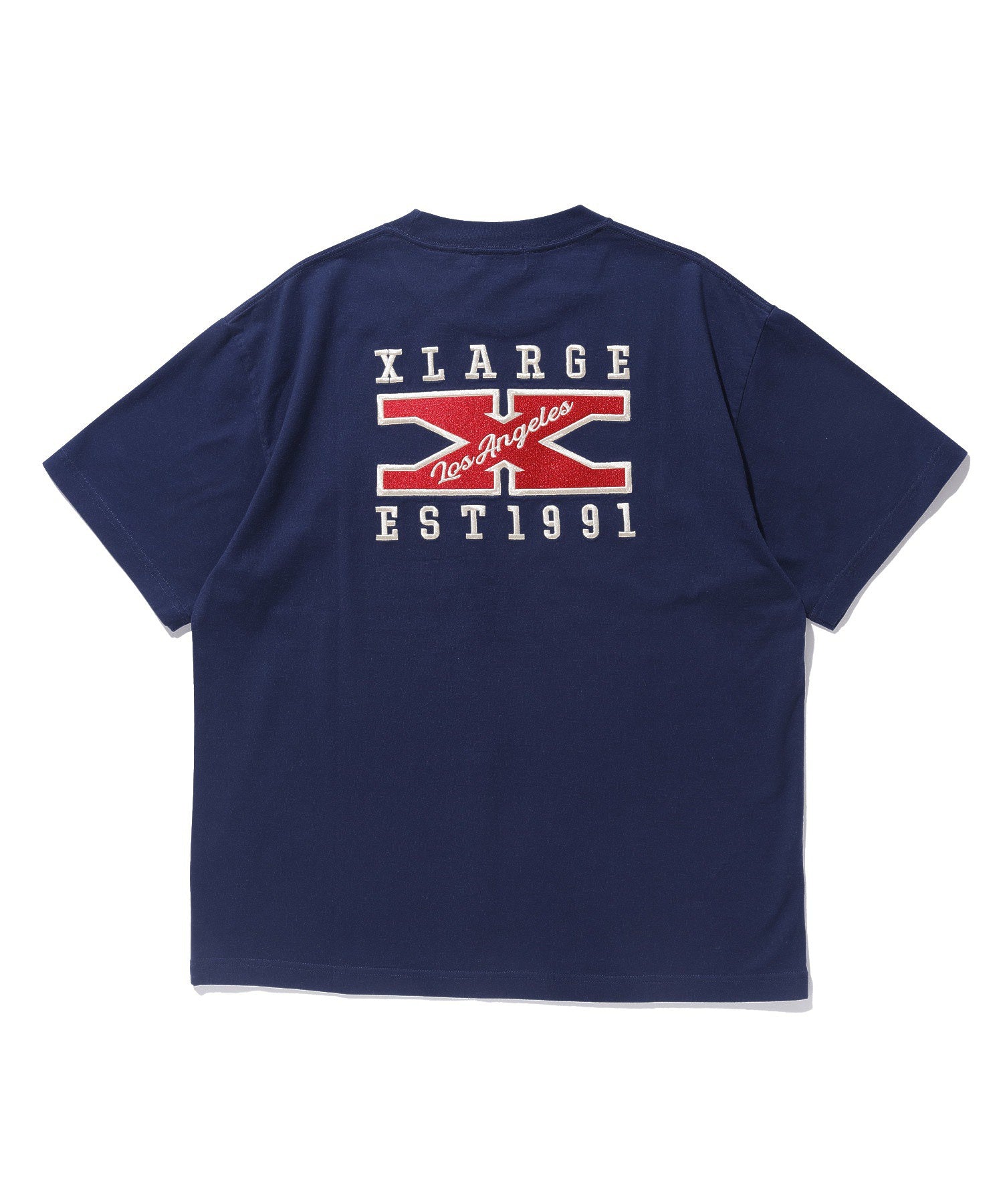 X-Large X Logo maglietta bianca cotone maniche corte