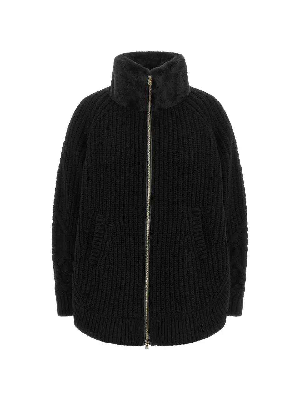 Herno MC000203D Giubbotto Bomber Nero Donna