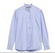 Barbour LSH1776 camicia donna blu chiaro