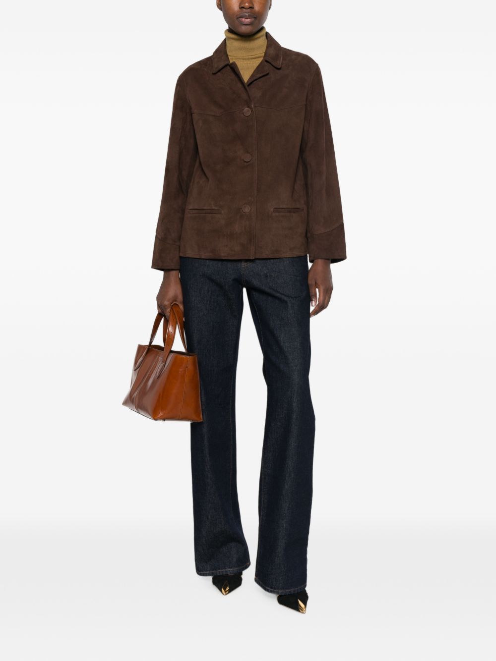 Tory Burch 176337 giacca light chocolate donna