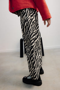 The New Society Dakota pantalone cargo zebra cotone
