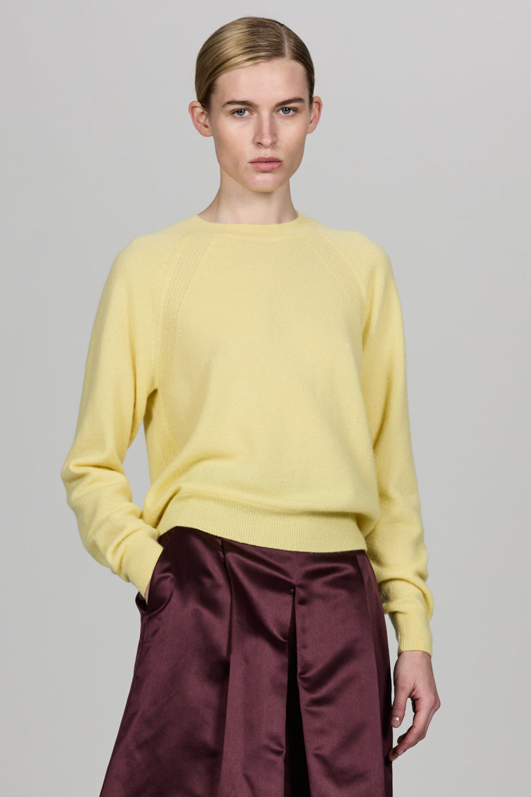 Sa Su Phi Round Neck maglione girocollo nuage