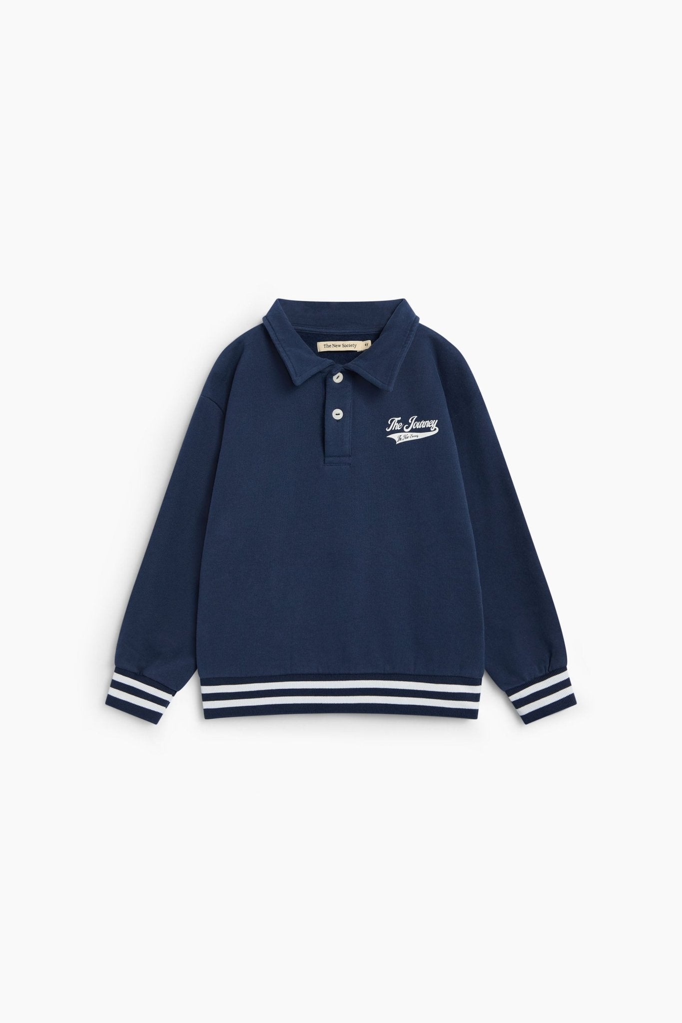 The New Society Misty polo bambino felpa cotone