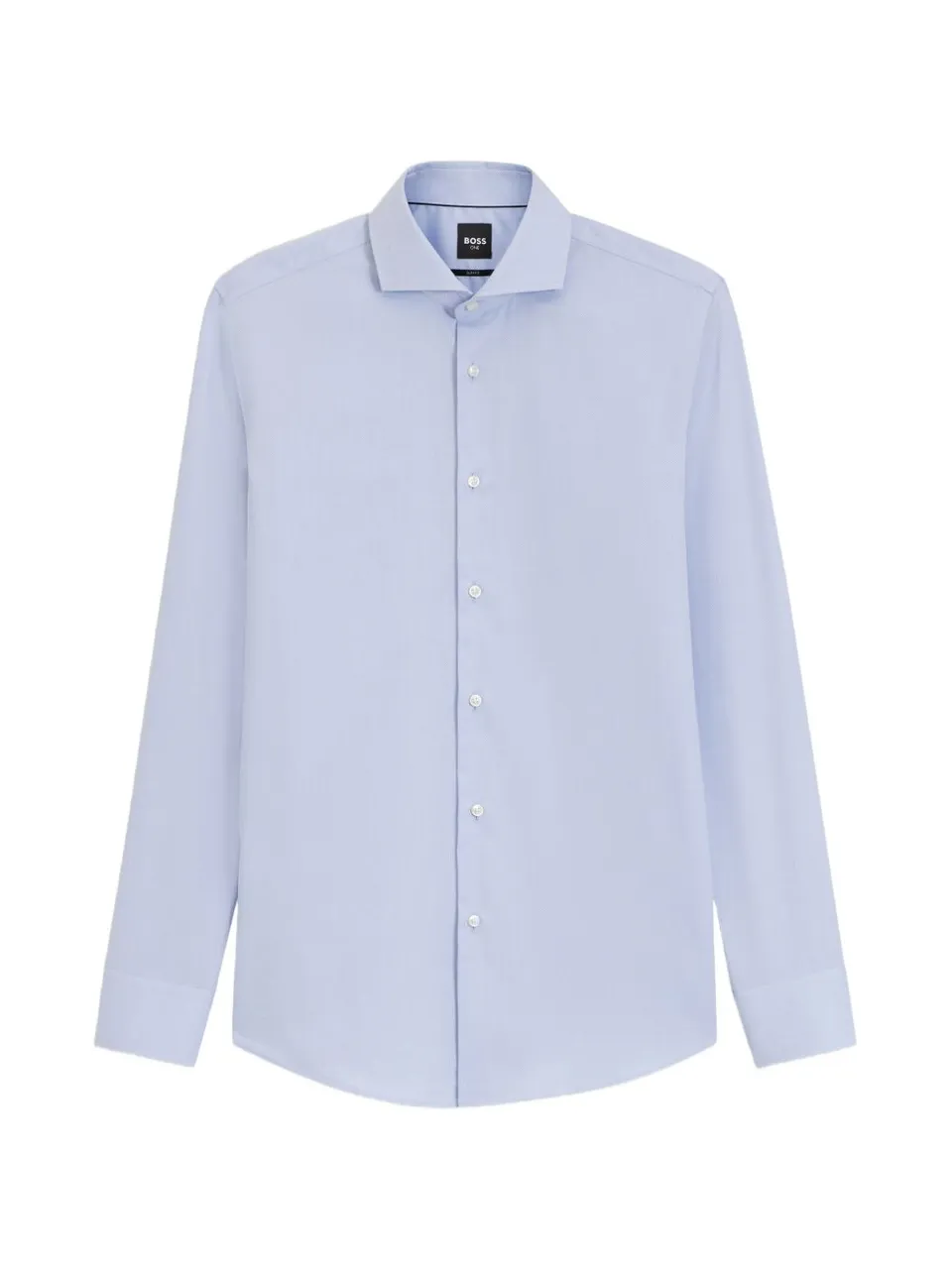 Boss 50567316 camicia azzurra collo uomo