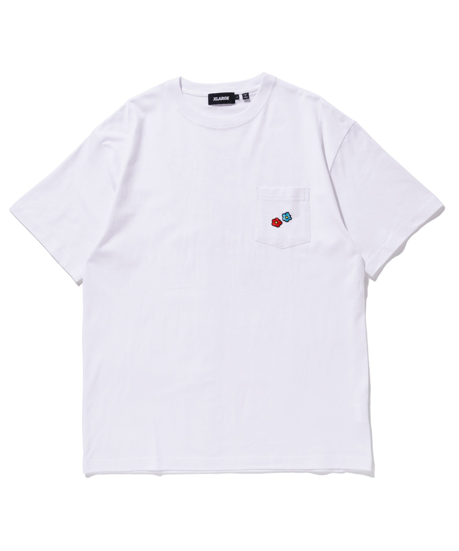 X-Large Weekender Pocket t-shirt bianca cotone