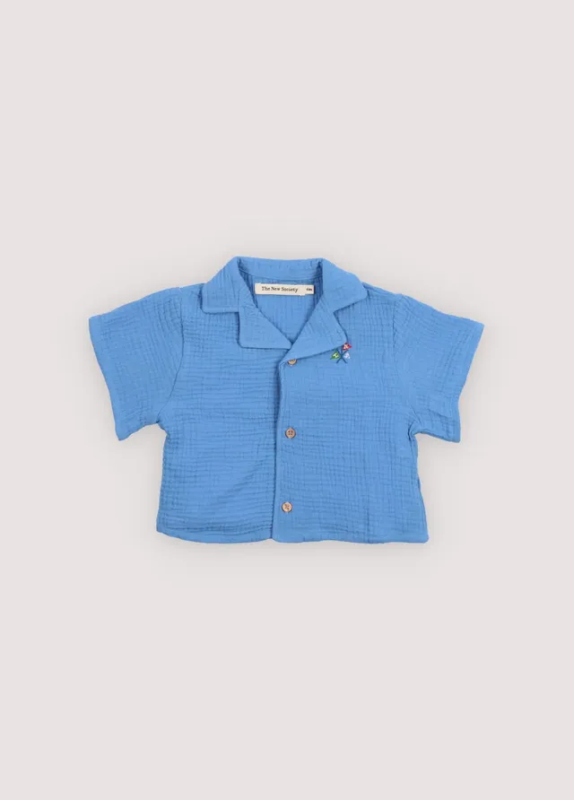 The New Society Balsam camicia bebè Iris Whisper cotone
