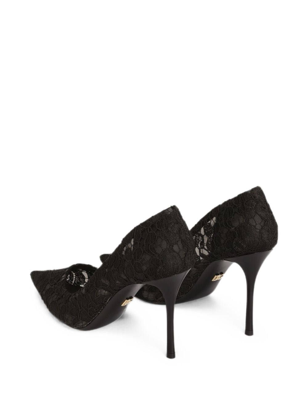 Dolce & Gabbana CD1995 decollete nere tacco elegante